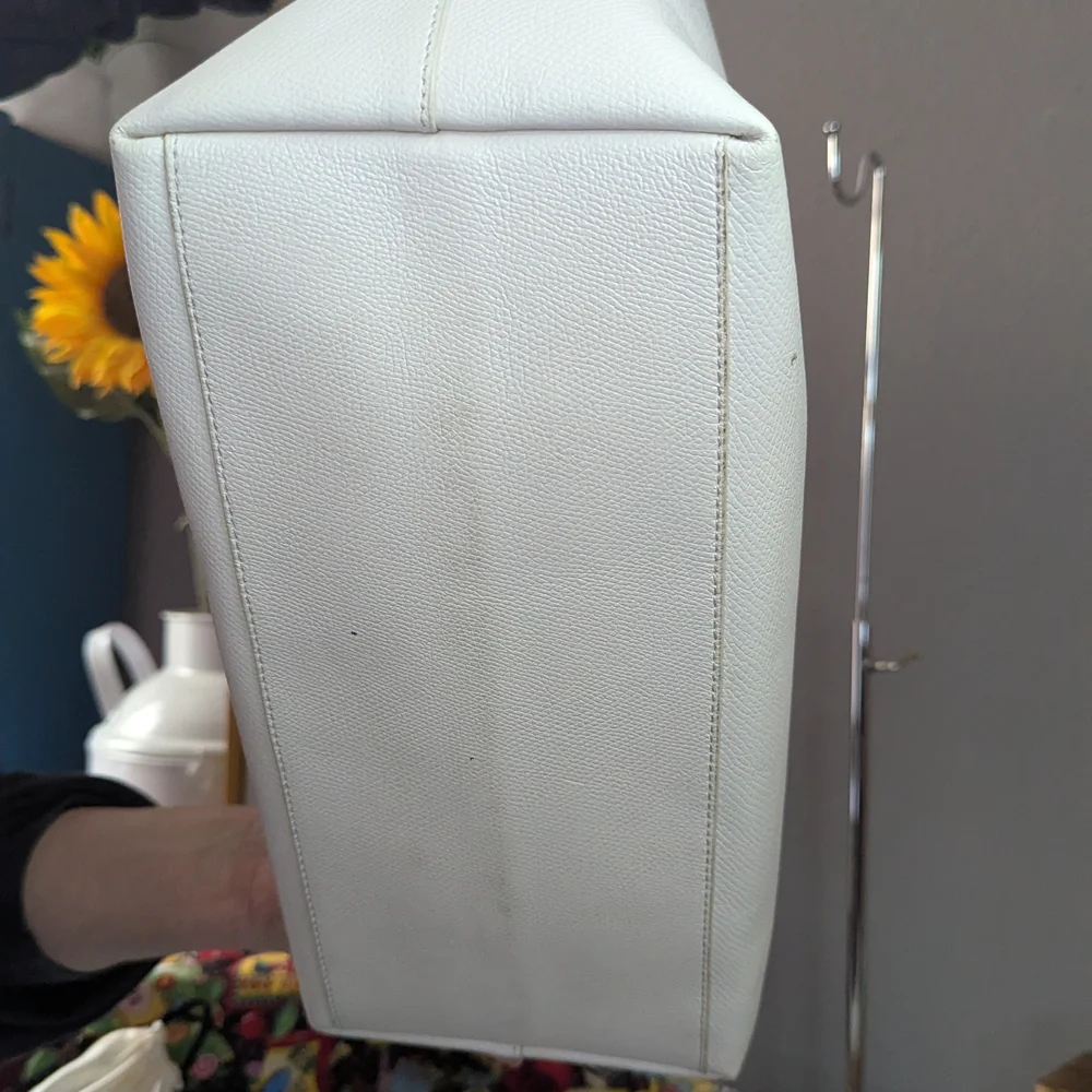 Kate Spade ON PURPOSE White Tote Bag (Bag Charm Sold Separate) - Picture 4 of 8